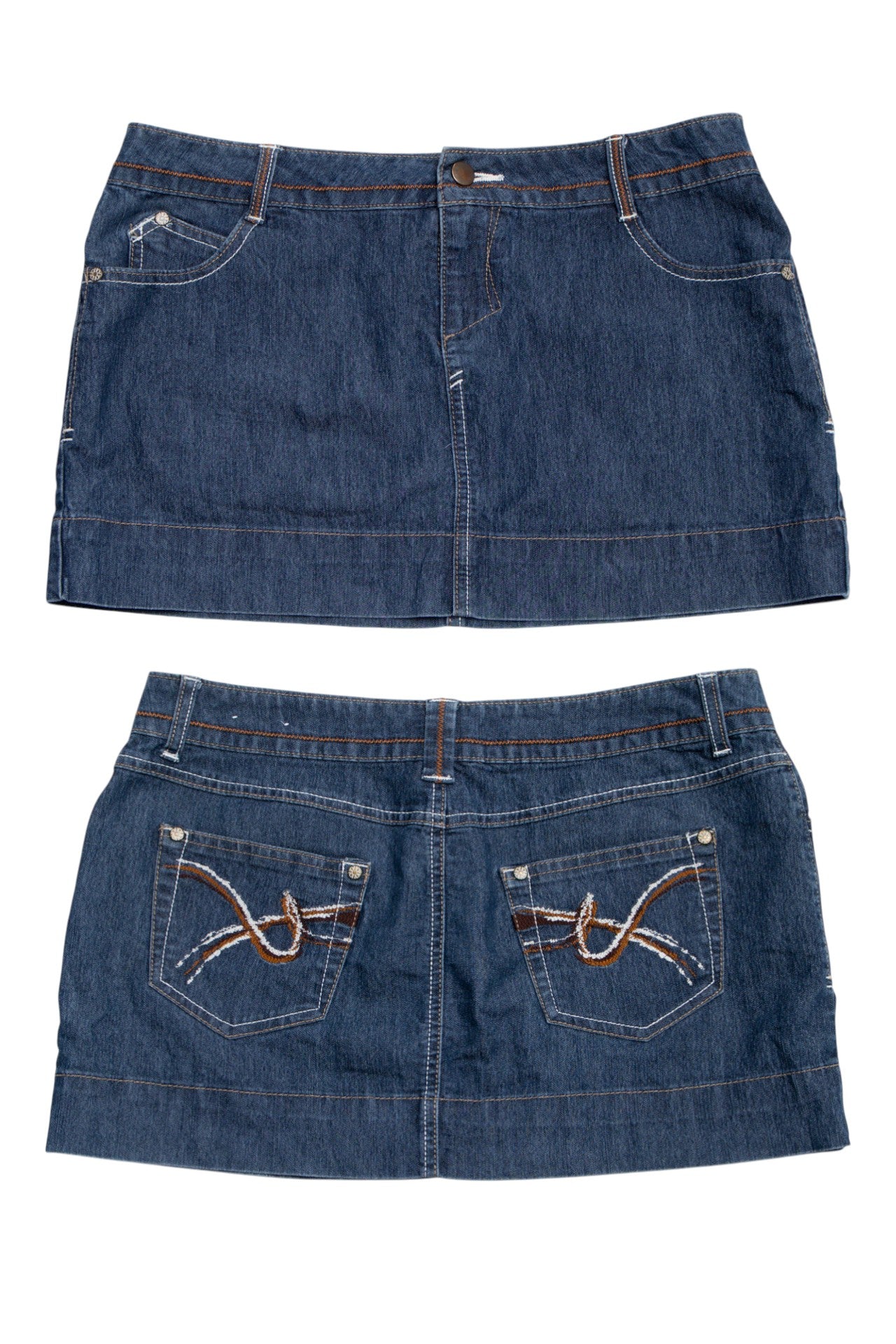 #159 Wear It Declare It Skirt Blue | c. 200 | Size 12