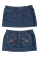 #159 Wear It Declare It Skirt Blue | c. 200 | Size 12