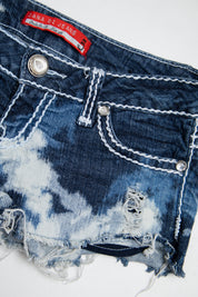 #191 Zana Di Jeans Booty Short Blue | c. 209 | Size 6