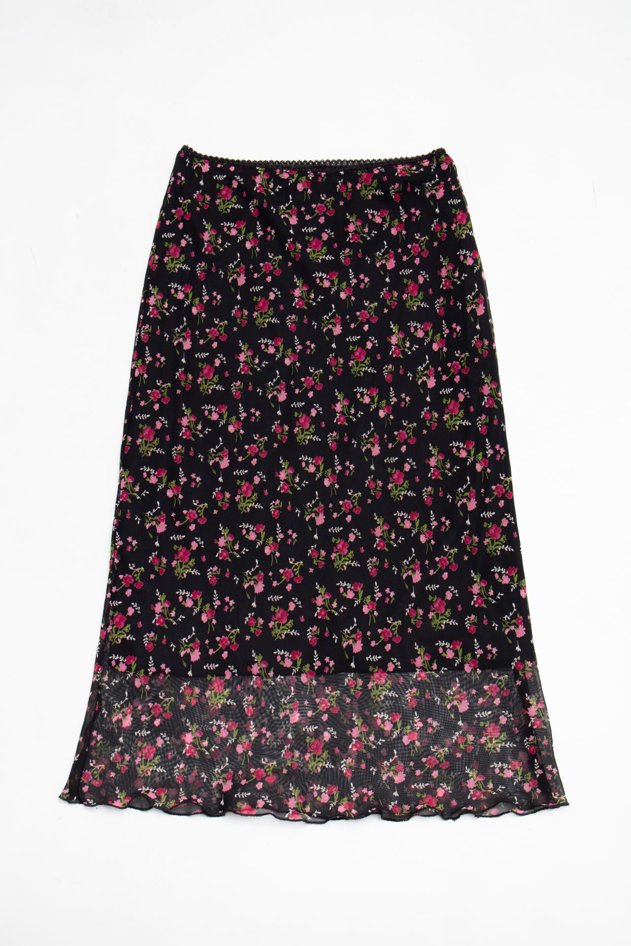 #108 Kara Long Skirt Black | c. 213 | Size 6