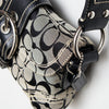 #192 Coach Shoulder Bag Black | c. 202 | Size
