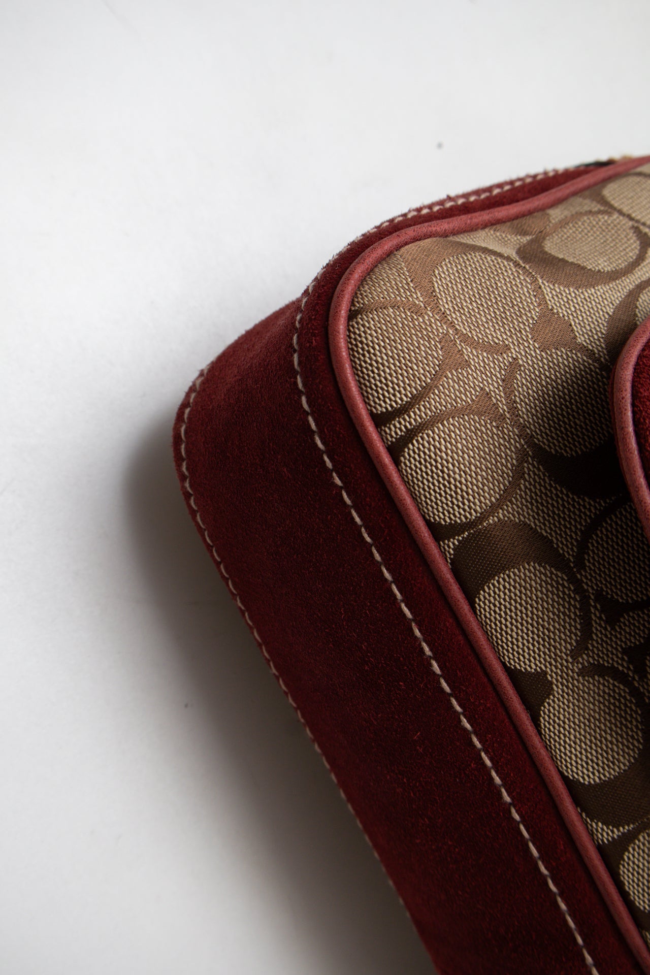 #190 Coach Shoulder Bag Brown | c. 196 | Size