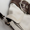 #168 Coach Shoulder Bag White | c. 206 | Size