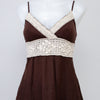 #039 Sirens Camisole Top Brown | c. 200 | Size 6/8