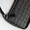 #190 Coach Shoulder Bag Black | c. 198 | Size