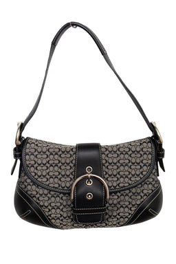 #202 Coach Shoulder Bag Black | c. 190 | Size