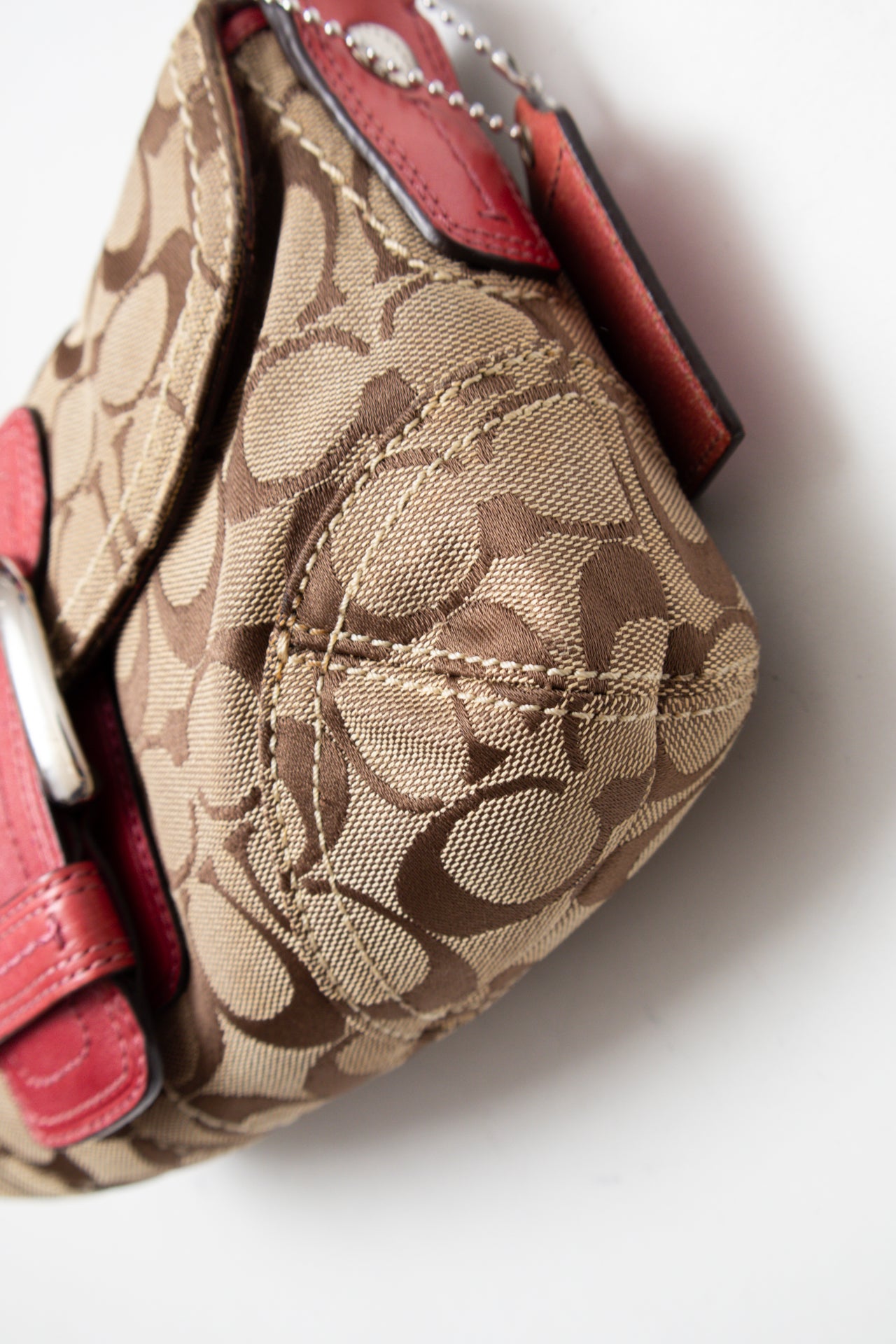 #210 Coach Shoulder Bag Brown | c. 205 | Size
