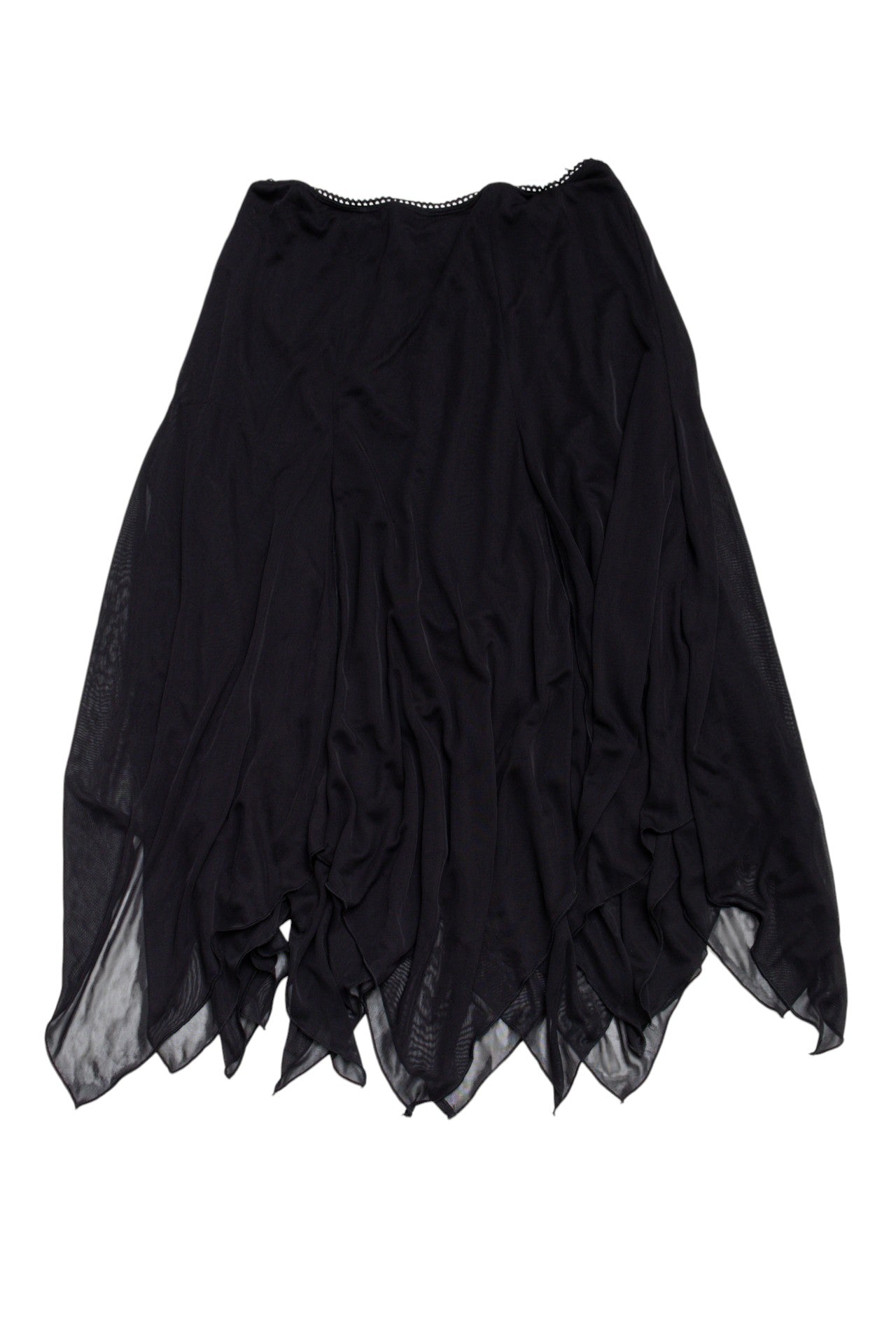 #146 Connected Apparel Skirt Black | c. 193 | Size 10