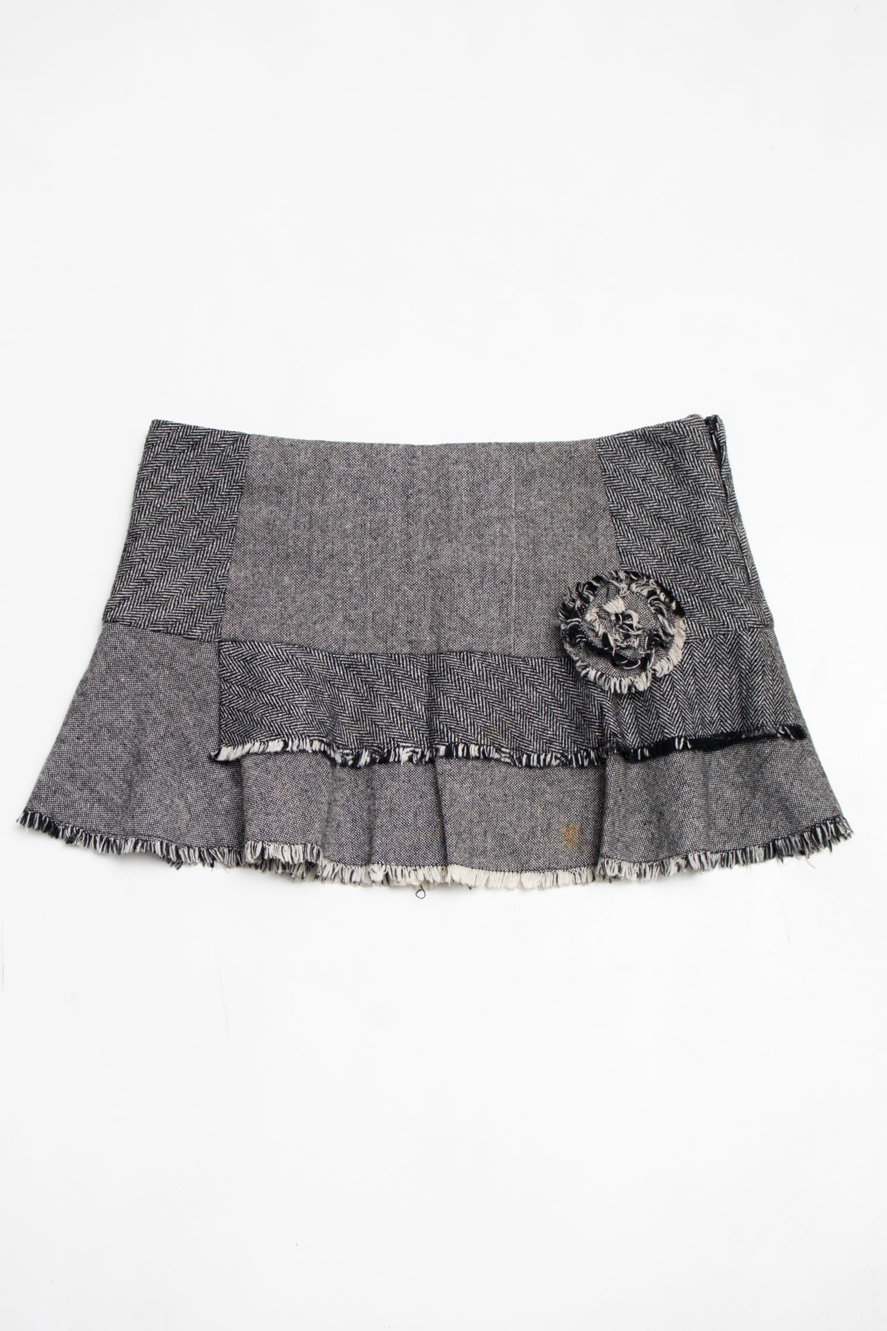 #150 Pimkie Mini Skirt Gray | c. 203 | Size 8