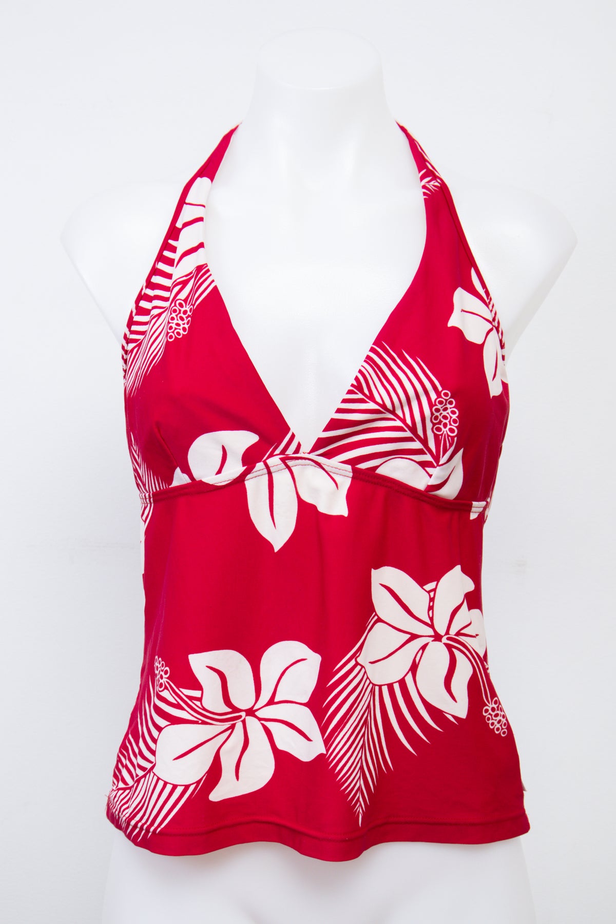 #068 Halter Top Red | c. 207 | Size 8