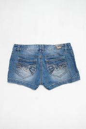 #073 1st Kiss Booty Short Blue | c. 213 | Size 10
