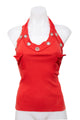 #072 Halter Red | c. 209 | Size 8