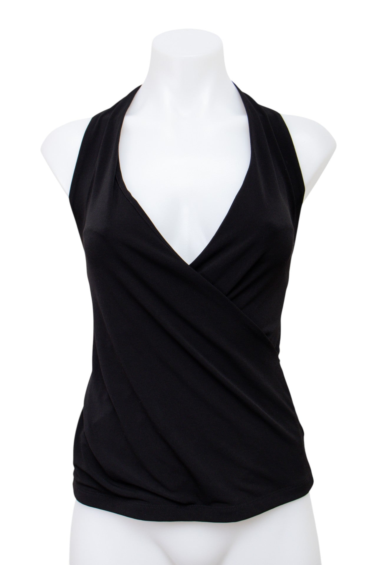 #88 New York & Company Halter Top Black | c. 198 | Size 8