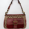 #190 Coach Shoulder Bag Brown | c. 196 | Size