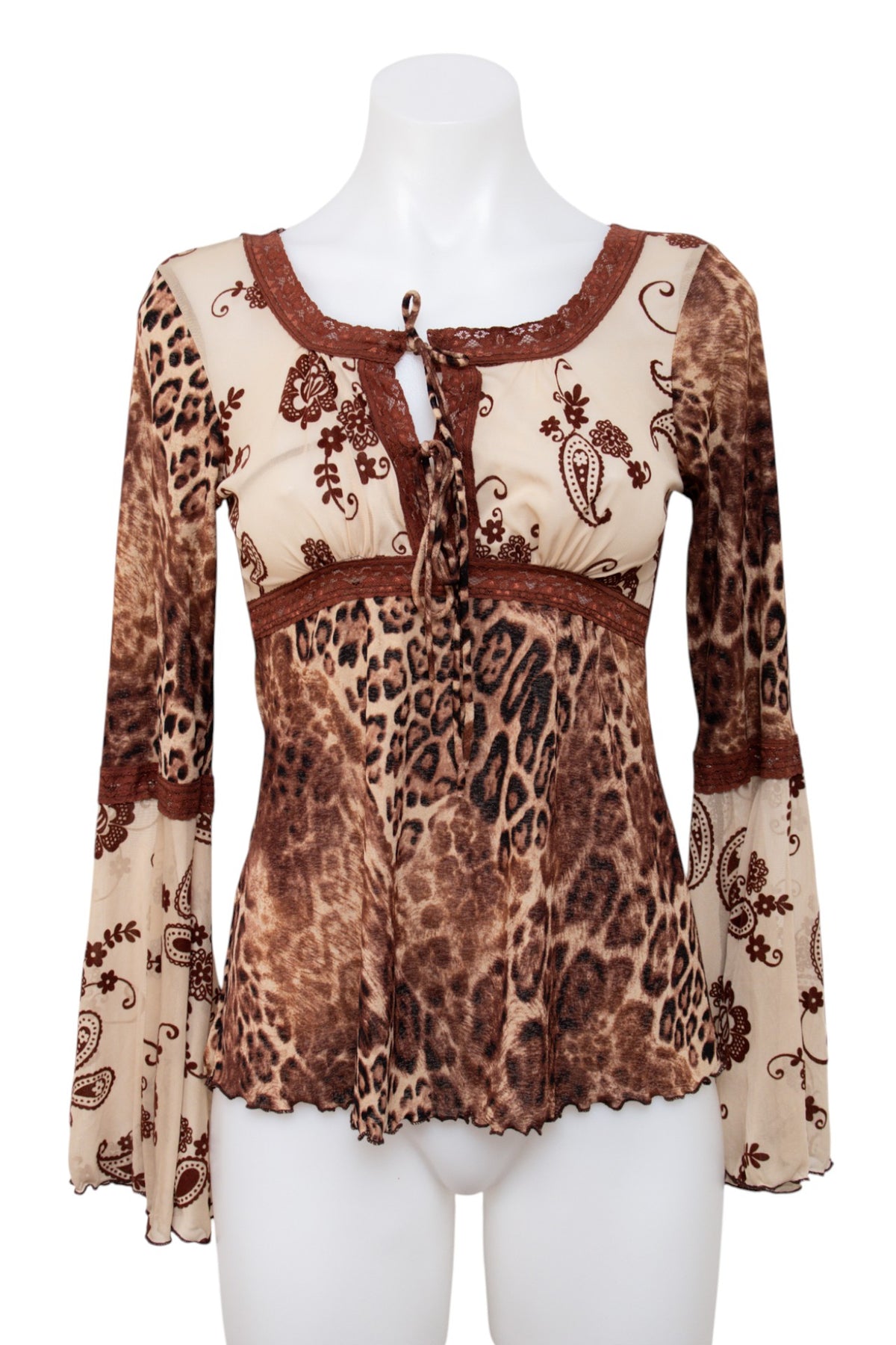 #113 Sirens Long Sleeve Brown | c. 208 | Size 8