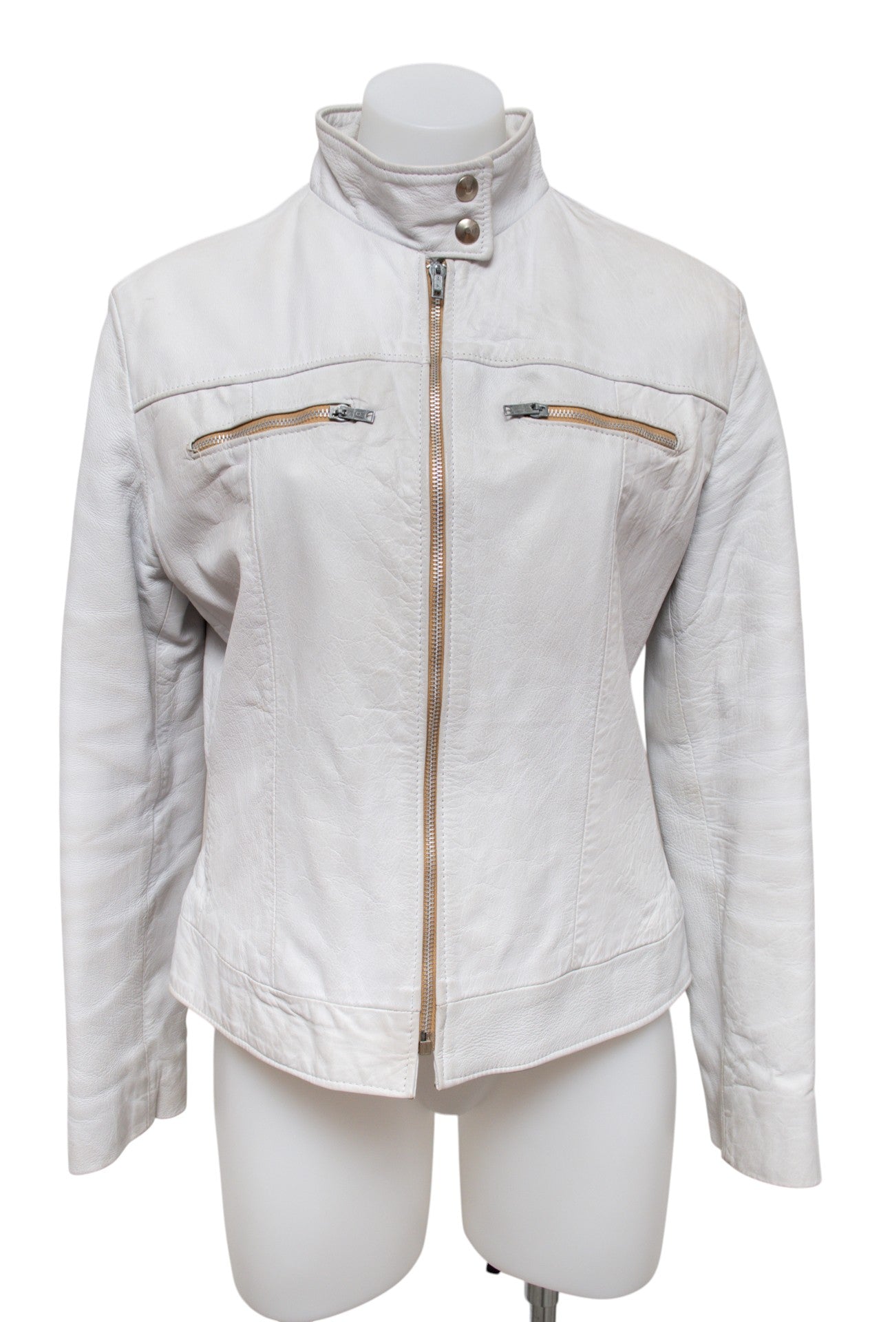 #07 Moda In Pelle T-shirt White | c. 182 | Size 8