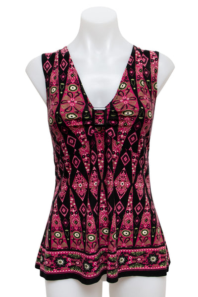 #111 Digit Clothing Tank Top Pink | c. 185 | Size 12