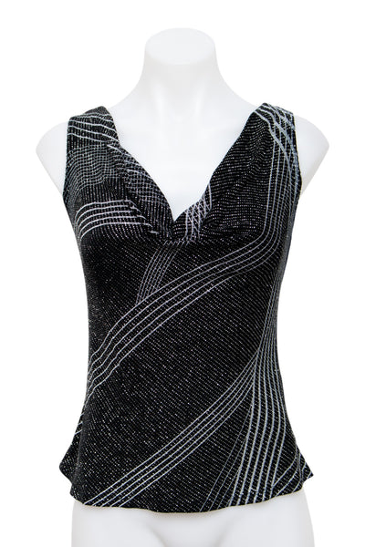 #66 J.r. Nites By Caliendo Tank Top Black | c. 197 | Size 12
