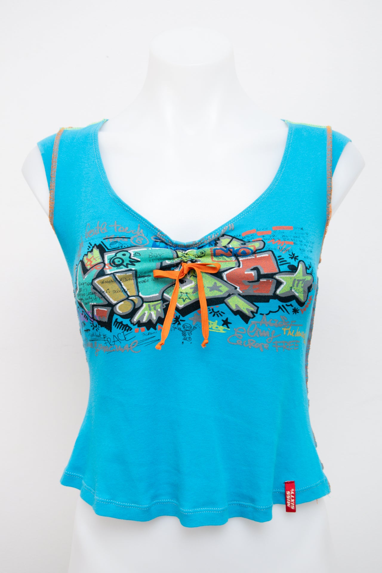 #091 Miss Sixty Cami Top Blue | c. 202 | Size 10
