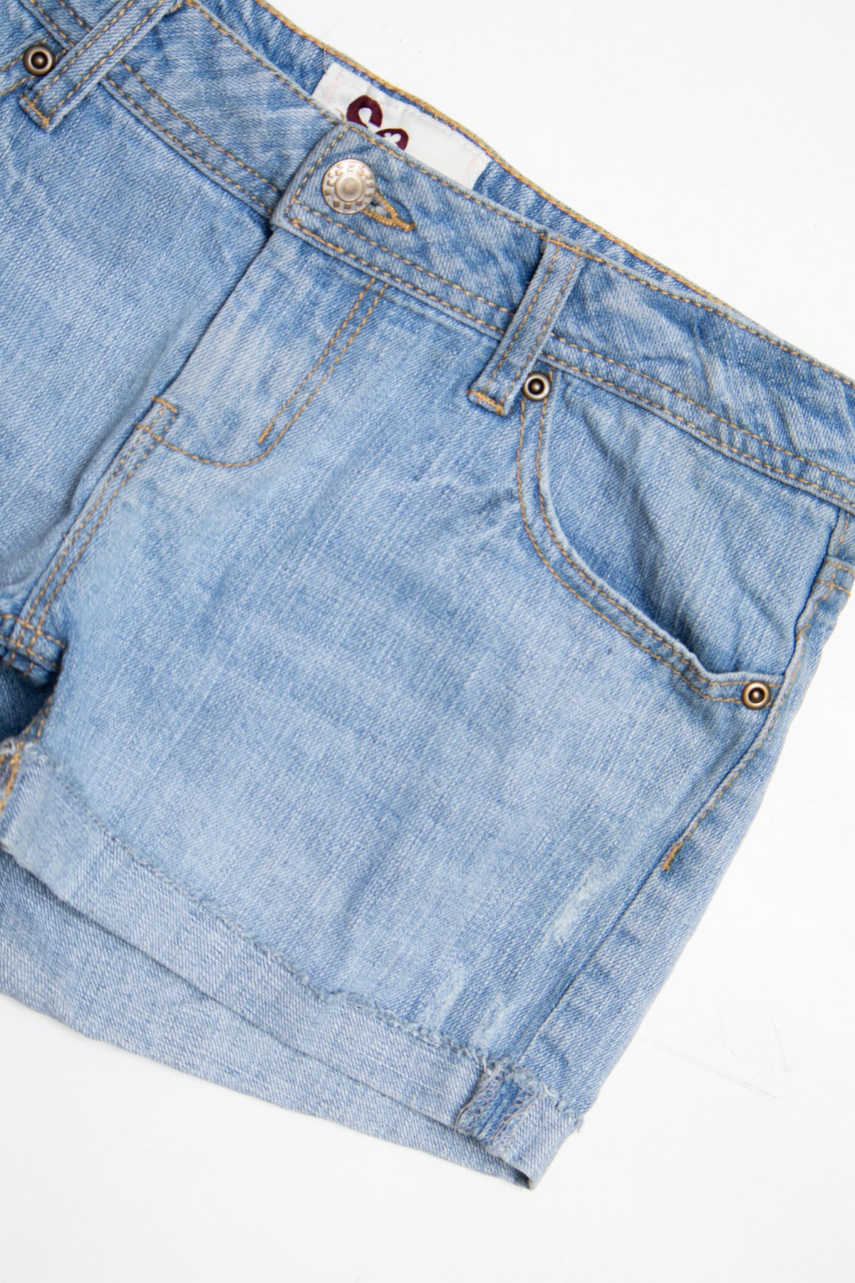 #196 So Booty Short Blue | c. 209 | Size 8