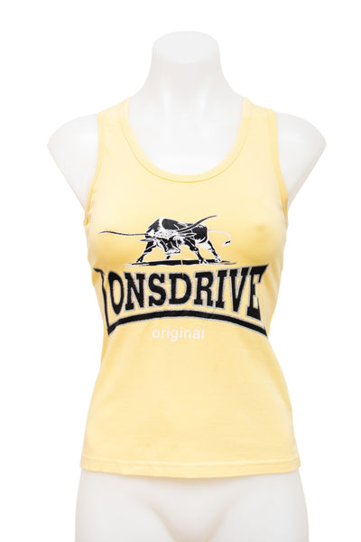 #57 Lonsdrive Tank Top Yellow | c. 196 | Size 8