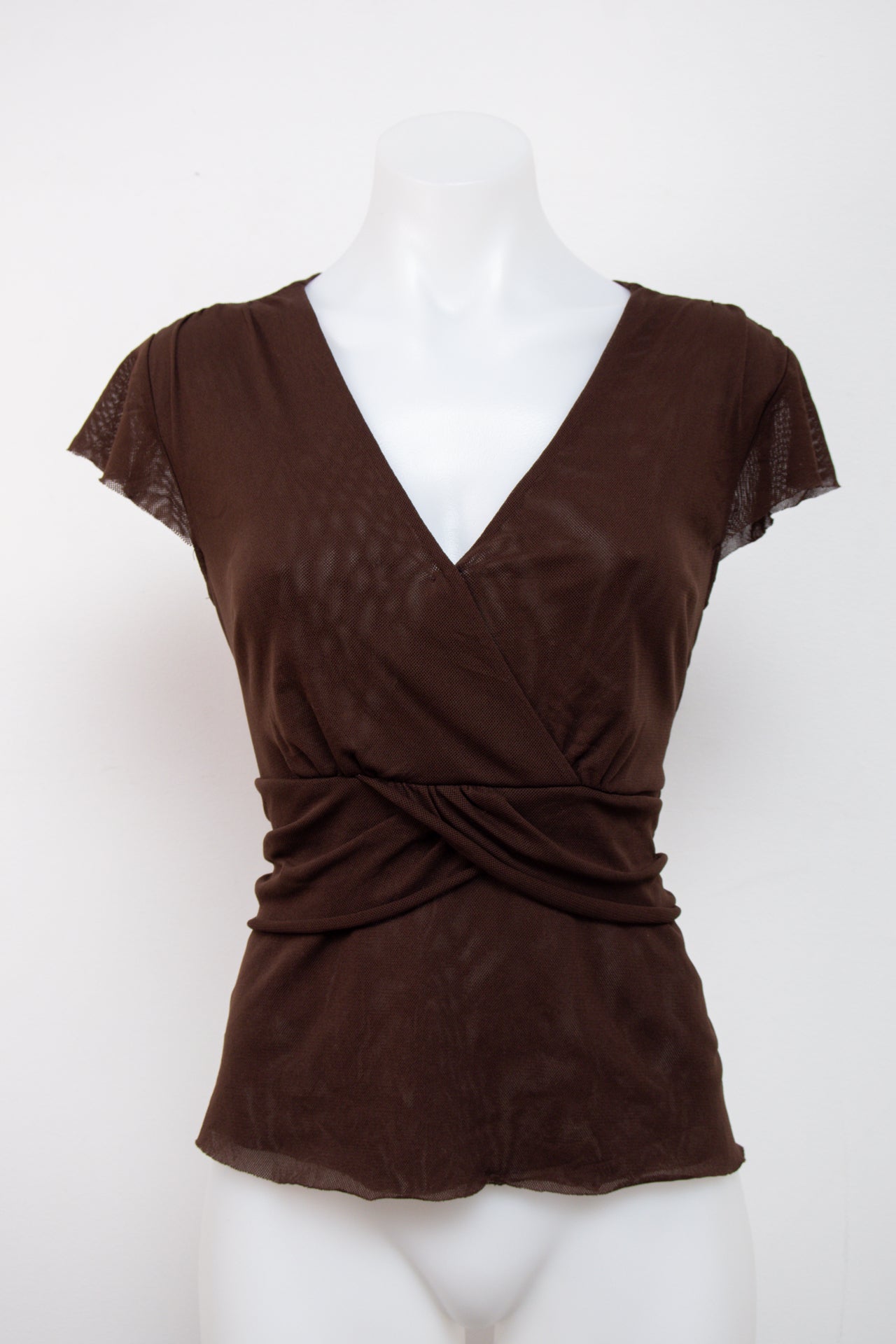 # W Cami Top Brown | c. 206 | Size 8