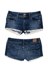#066 American Eagle Booty Short Blue | c. 214 | Size 6