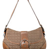 #215 Coach Shoulder Bag Brown | c. 204 | Size
