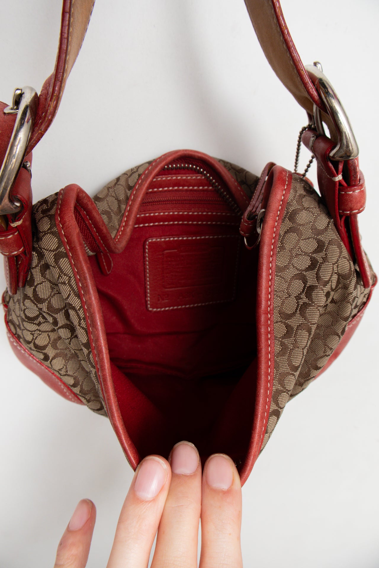 # Coach Shoulder Bag Brown | c. | Size