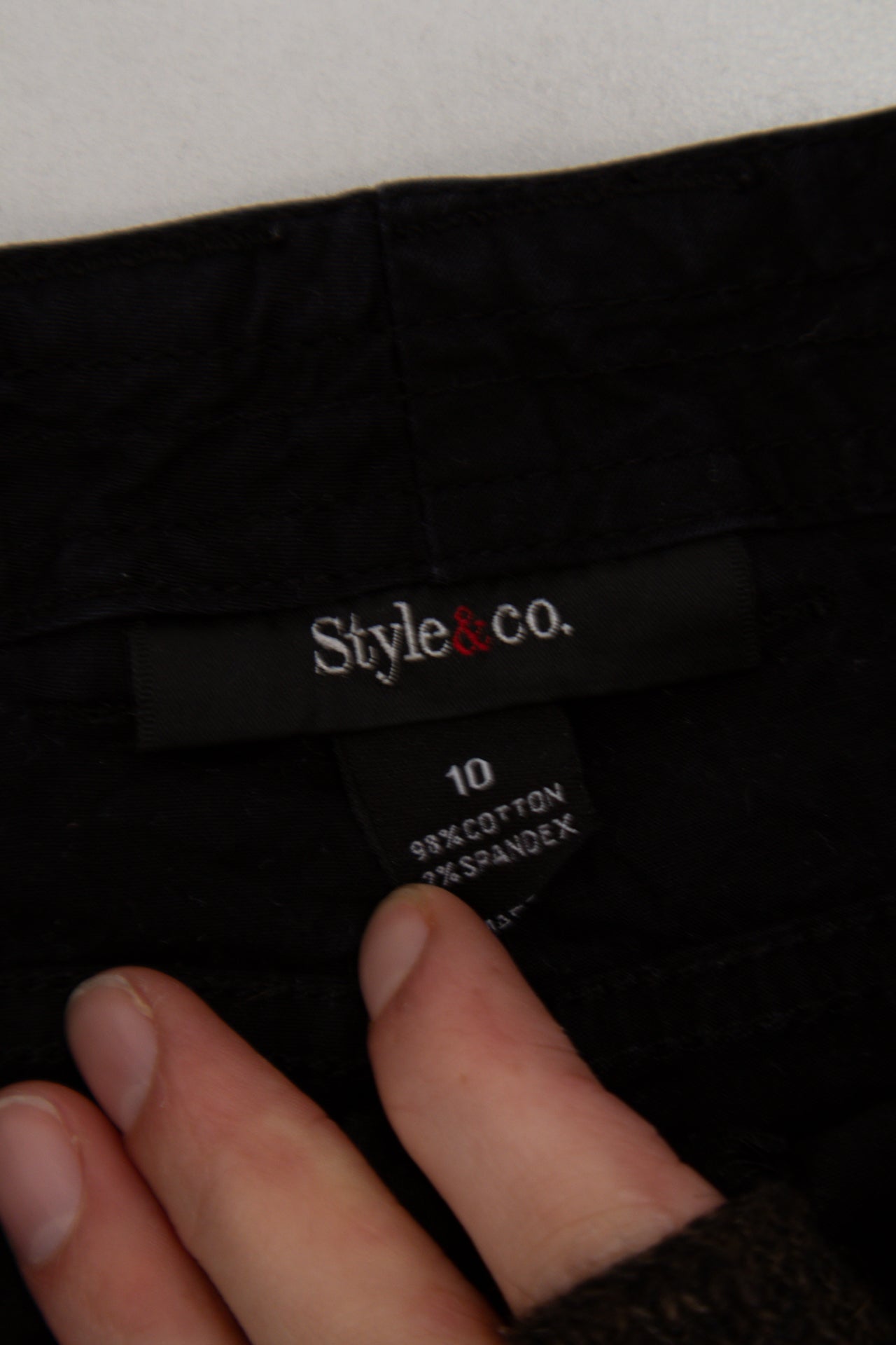 #119 Style & Co. Pants Black | c. 203 | Size 10