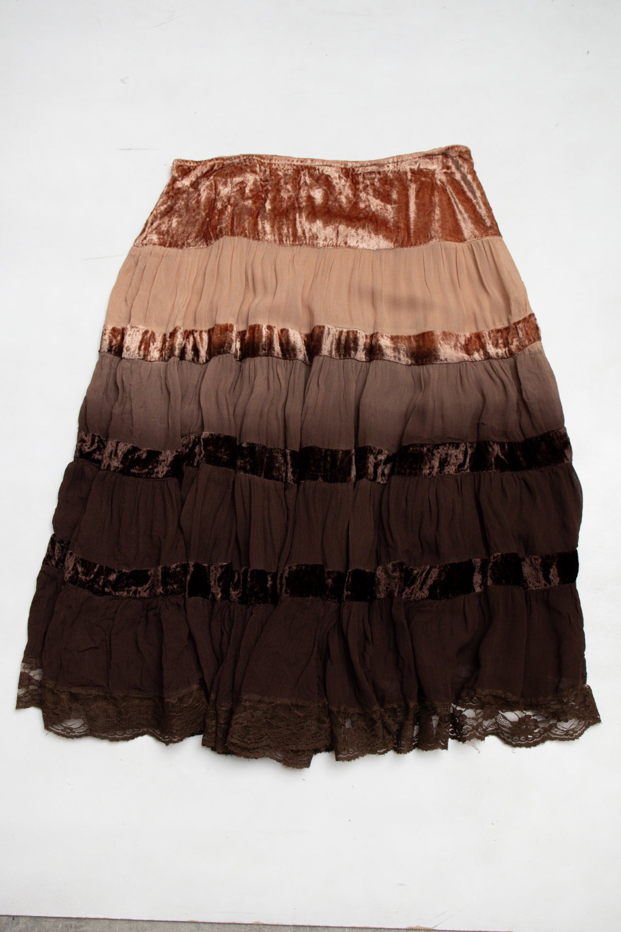 #160 Kaktus Skirt Brown | c. 197 | Size 10