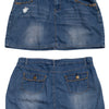 #62 Rivers Mini Skirt Blue | c. 187 | Size 12/14