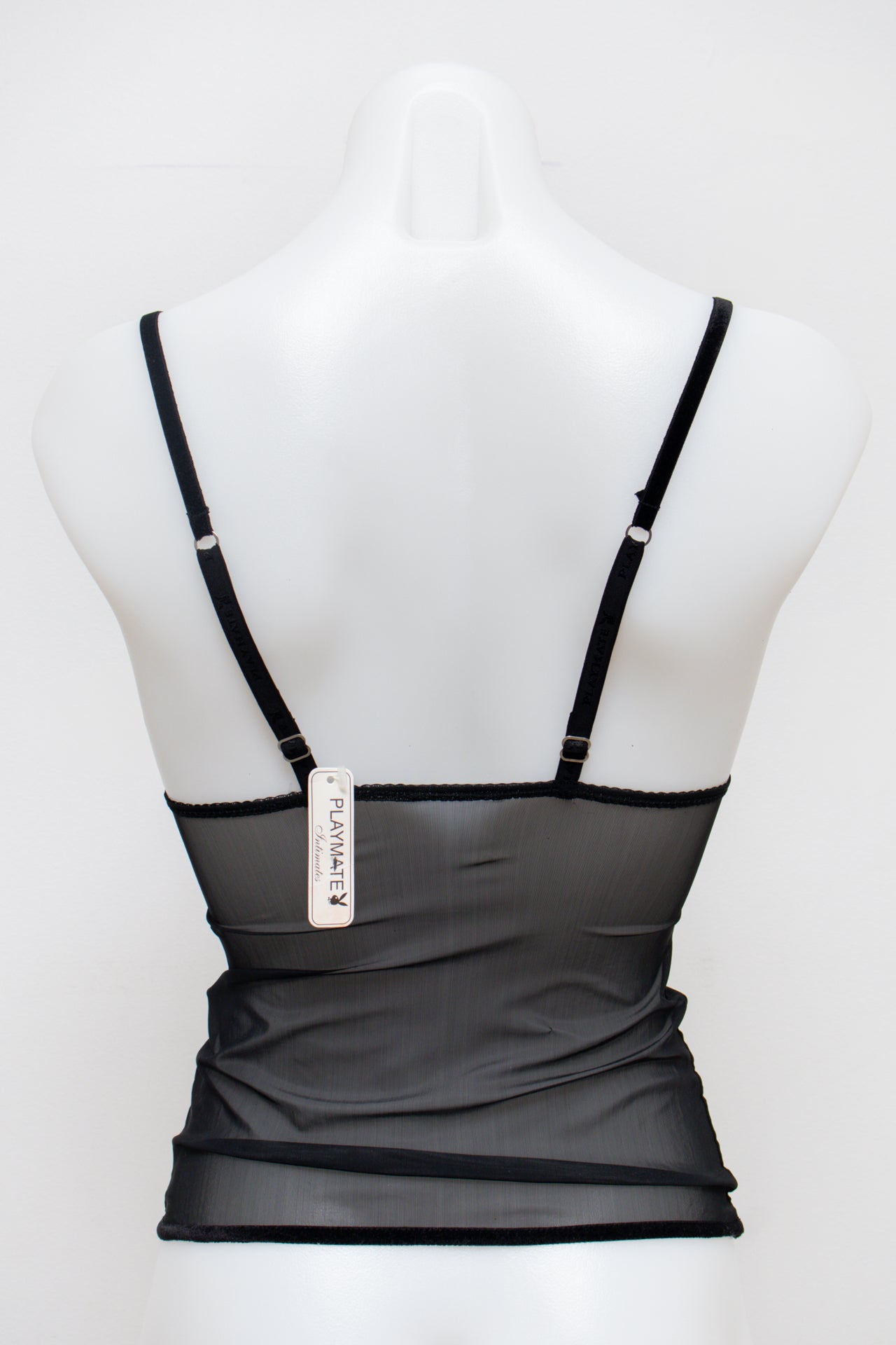 #02 Playmate Intimates Camisole Top Black | c. 185 | Size 6 / 8A
