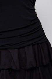 #097 Speechless Short Sleeve Black | c. 210 | Size 8