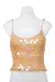 #017 Mony Cami Top Orange | c. 204 | Size 6