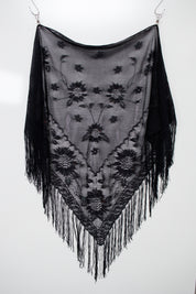 #180 Scarf Black | c. 210 | Size