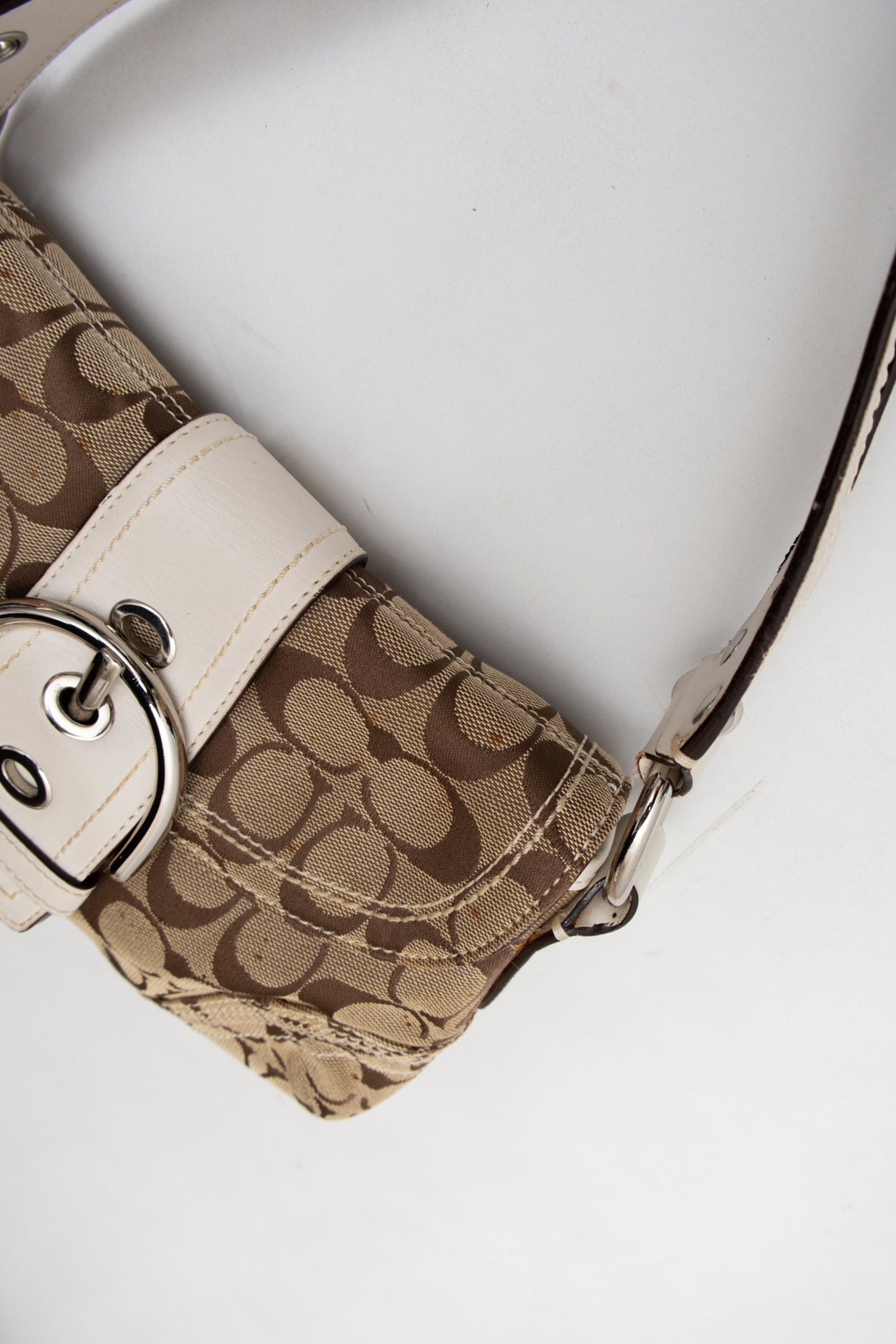 #182 Coach Shoulder Bag Brown | c. 202 | Size