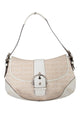 #187 Coach Shoulder Bag Beige | c. 202 | Size
