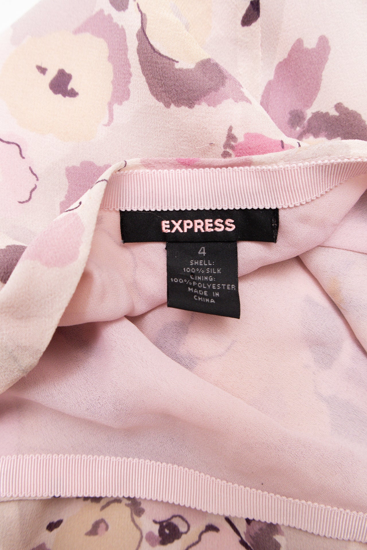#121 Express Long Skirt Pink | c. 213 | Size 6