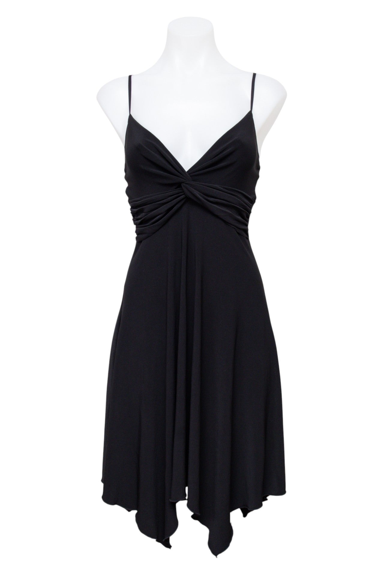 #098 Volume Up Dresses Short Sleeve Black | c. 210 | Size 8
