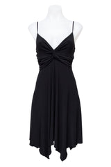 #098 Volume Up Dresses Short Sleeve Black | c. 210 | Size 8