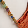 #176 Beaded Cappeli Shoulder Bag Orange | c. 180