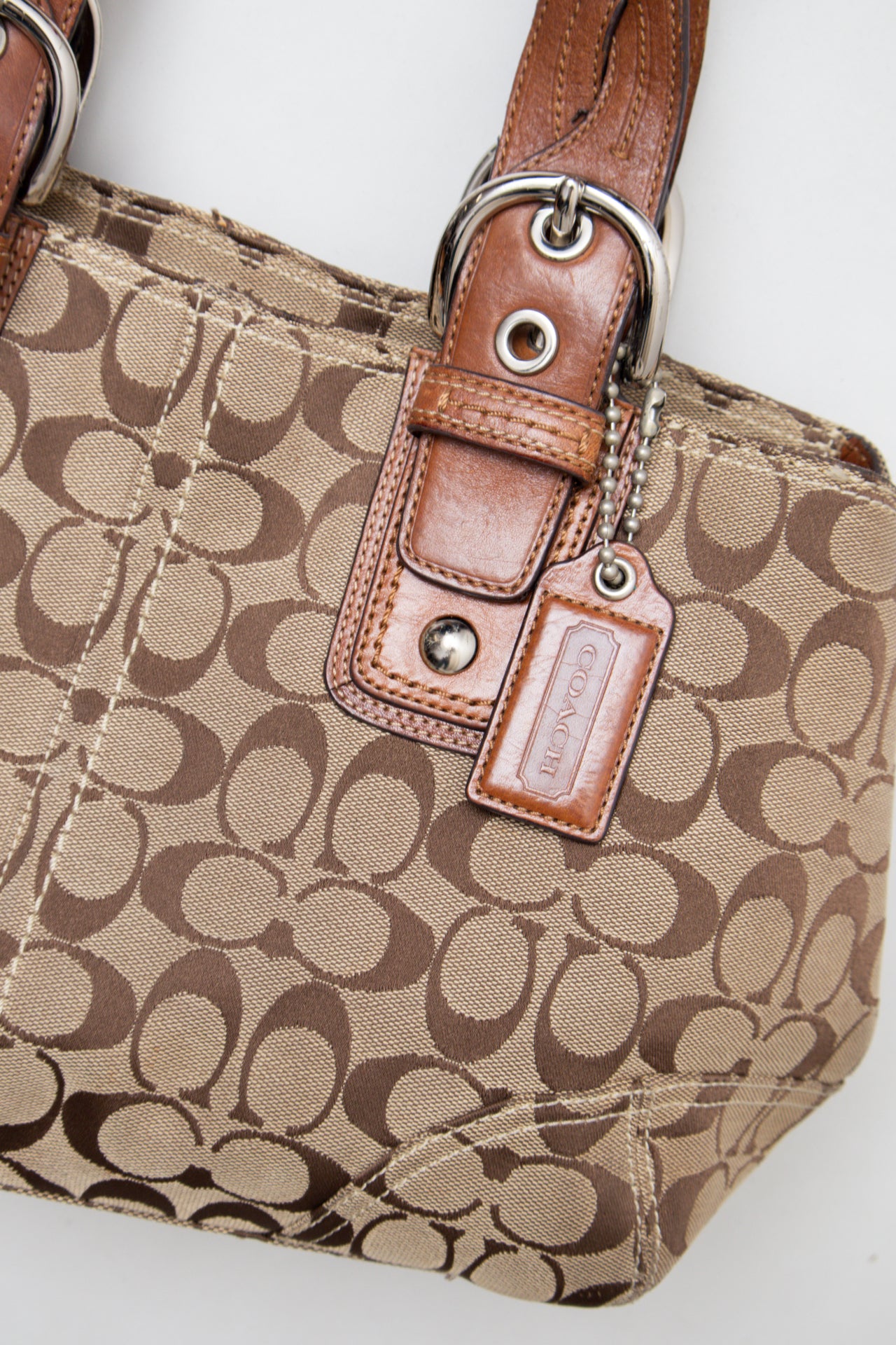 # Coach Shoulder Bag Brown | c. 200 | Size