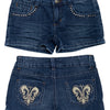 #58 Karma Blue Denim Shorts Blue | c. 179 | Size 4