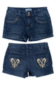 #58 Karma Blue Denim Shorts Blue | c. 179 | Size 4