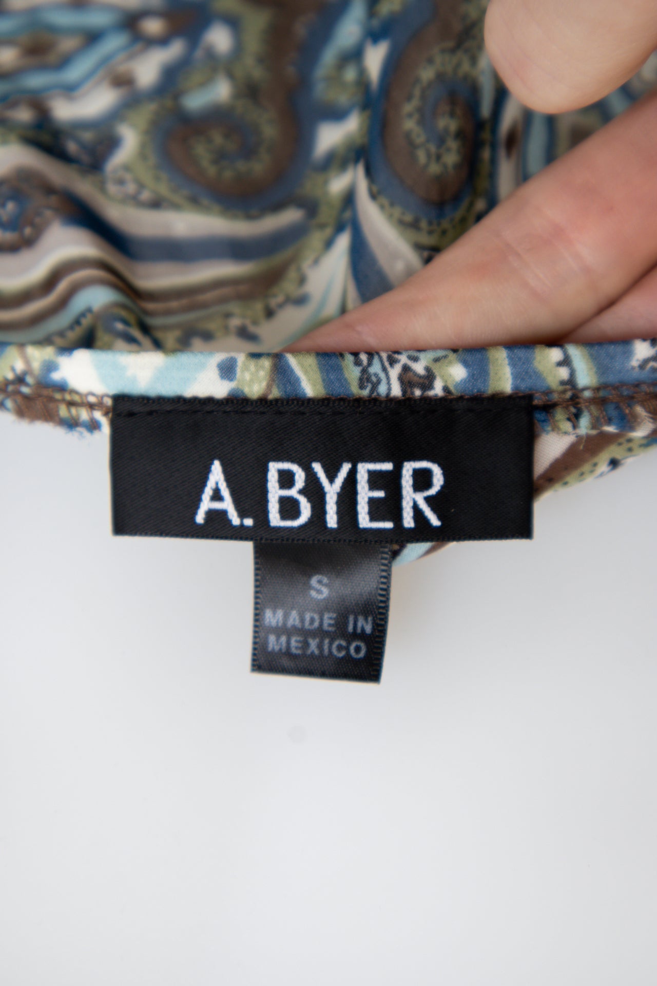 #21 A. Byer Cami Top Blue | c. 197 | Size 8