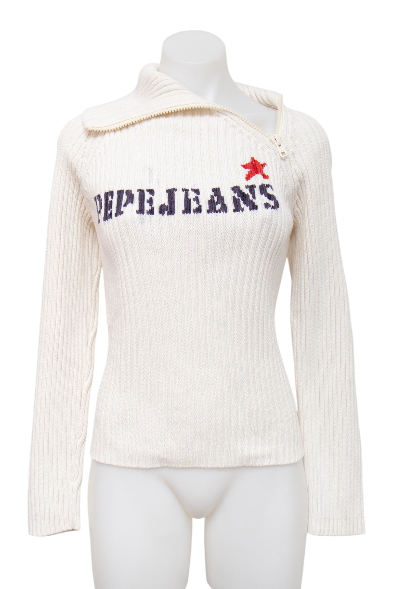#91 Pepé Jeans Camisole Top White | c. 195 | Size 8