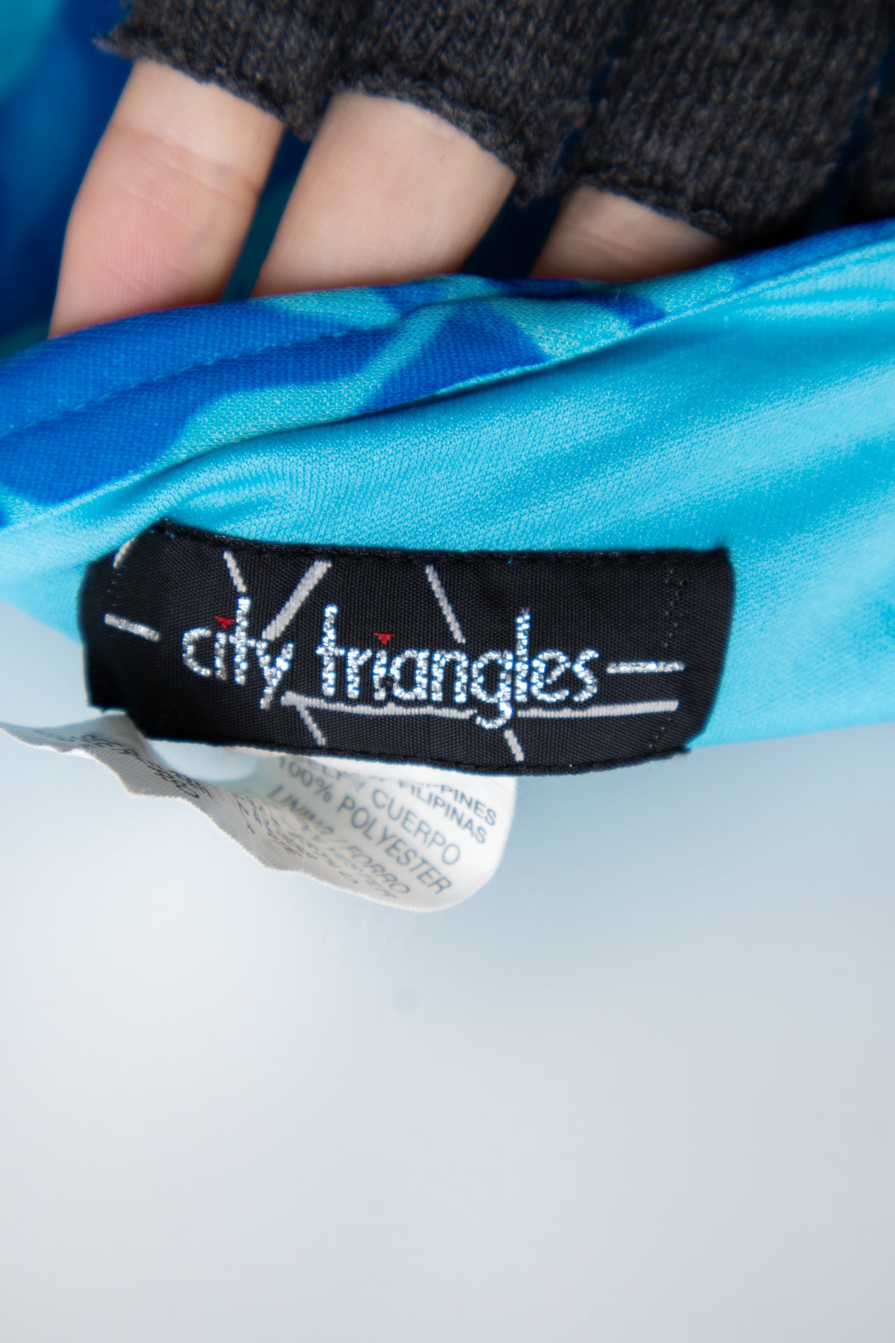 #136 City Triangles Cami Top Blue | c. 192 | Size 8