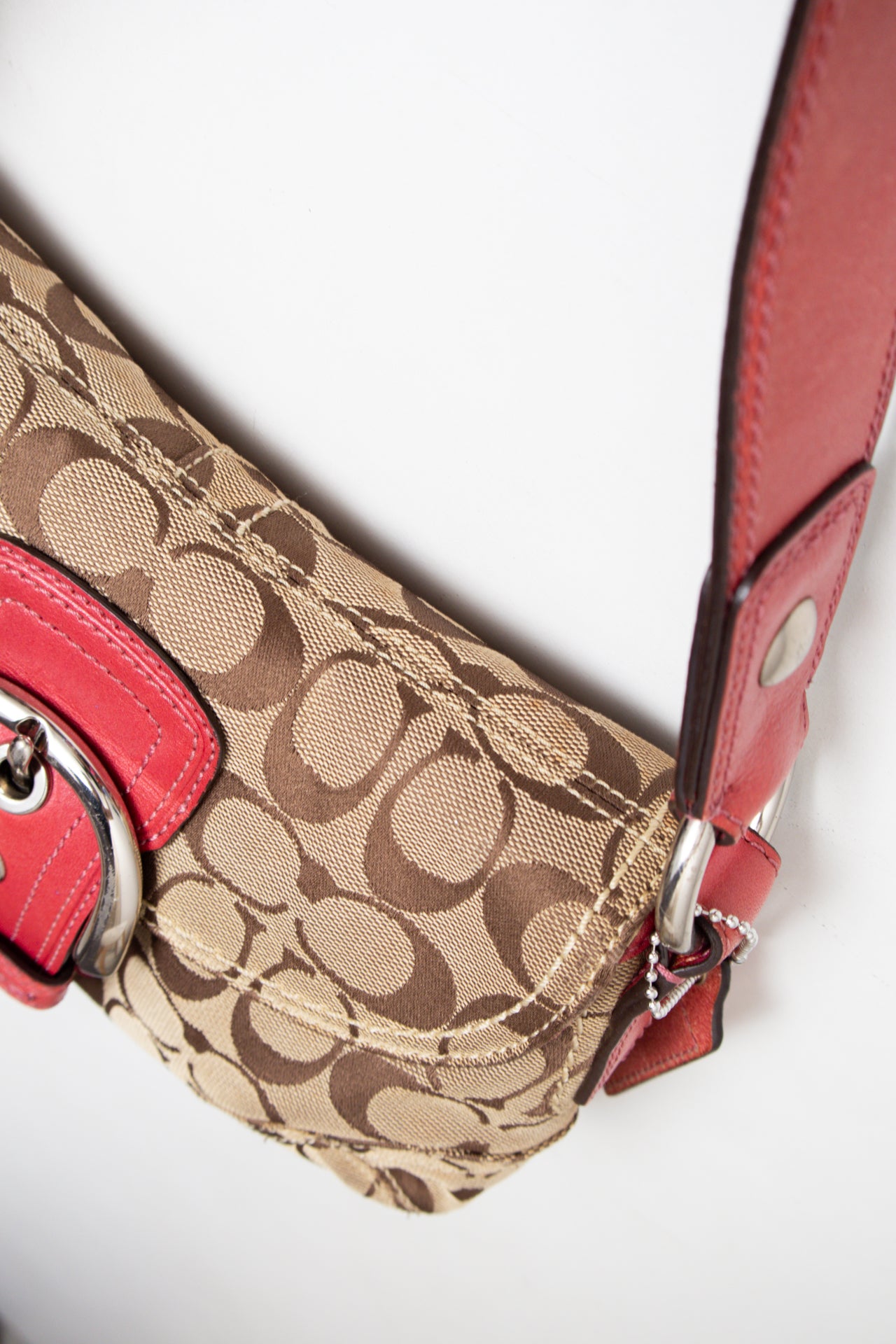 #210 Coach Shoulder Bag Brown | c. 205 | Size