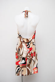 #060 Rag Dress Brown | c. 212 | Size 14